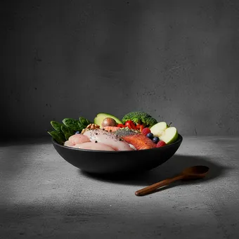 Dubrow-dieet: Mager eiwit, Gezonde vetten, Niet-zetmeelrijke groenten, Beperkt complexe koolhydraten, Bessen en laagsuikervruchten