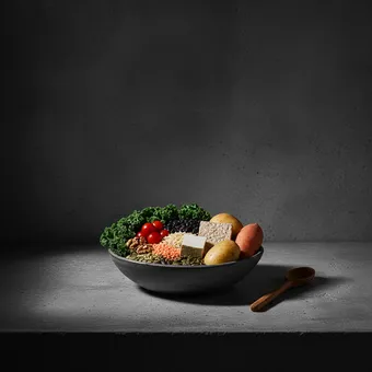 Engine 2-dieet: Groenten, Fruit, Volkoren granen, Peulvruchten, Noten en zaden