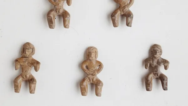 Miniature Figurines, Burnished Earthenware, Mexico(Puebla),1500-1150