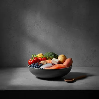 Pritikin-dieet: Volkoren granen, Groenten in grote hoeveelheden, Fruit, Peulvruchten, Beperkt mager vlees en vis