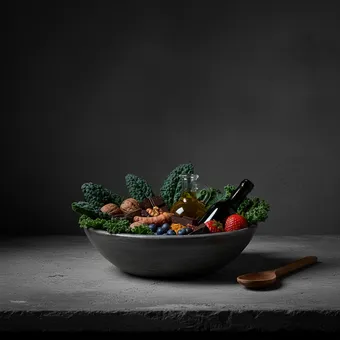 Sirtfood-dieet: Boerenkool en rucola, Rode wijn, Pure chocolade, Kurkuma, Walnoten